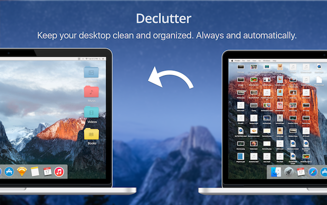 try the Declutter App for Mac when mac running slow