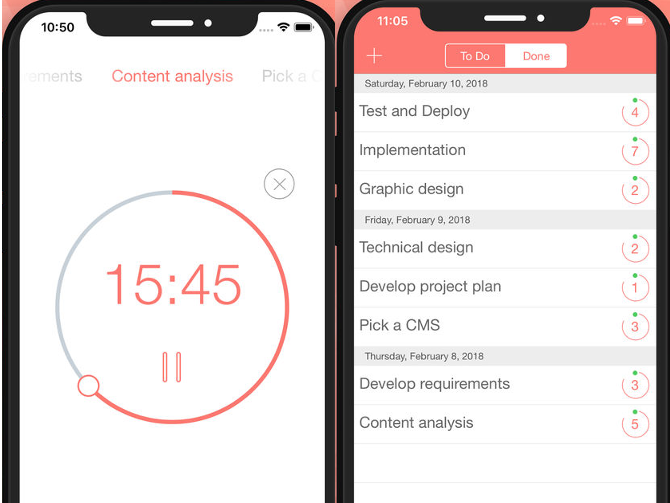 Be Focused Pro iOS time management app