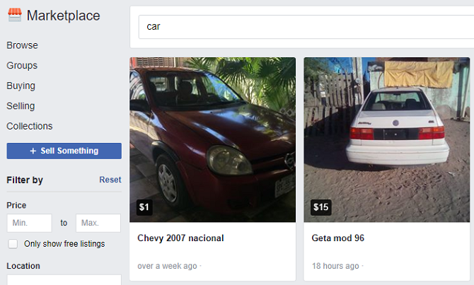 facebook car query