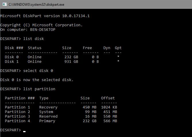 Diskpart-Partitions-Windows-10