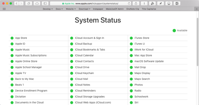 apple-service-status-page