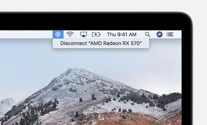 eGPU Disconnect macOS High Sierra