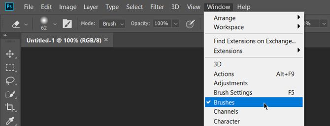 Install Adobe Photoshop Brushes