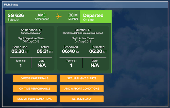 Flightstats useful websites