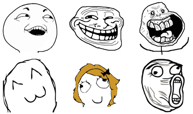 Meme Faces iMessage Sticker Pack
