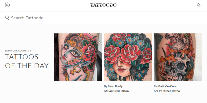 Tattoodo Homepage