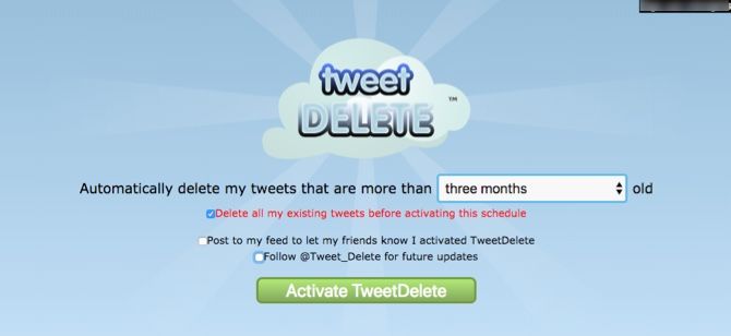 TweetDelete: Bulk Delete Tweets