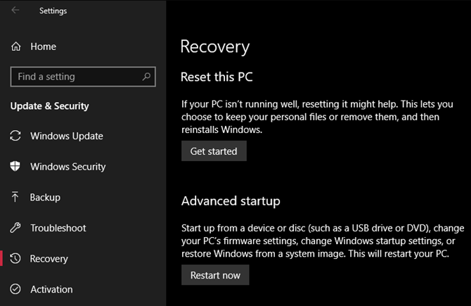Windows-10-Recovery-Reset