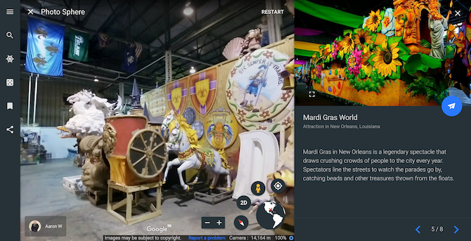 Colorful Street Fests and Carnivals Google Earth