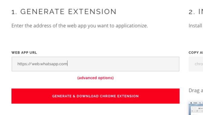create-applicationize-extension
