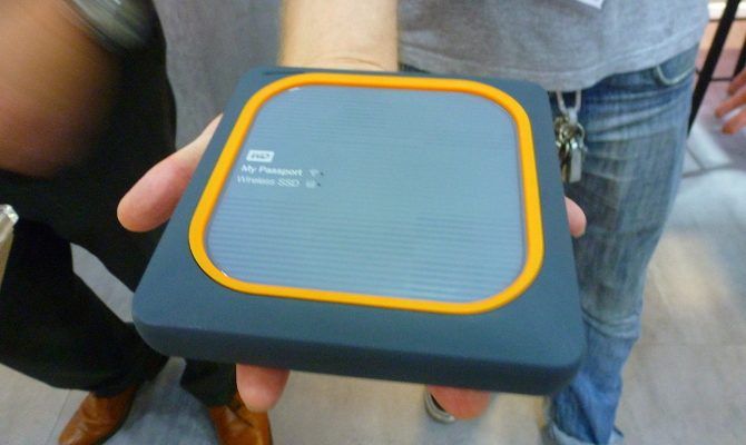 WD Wireless SSD portable NAS at IFA2018