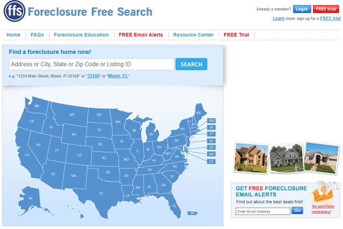 foreclosure free search