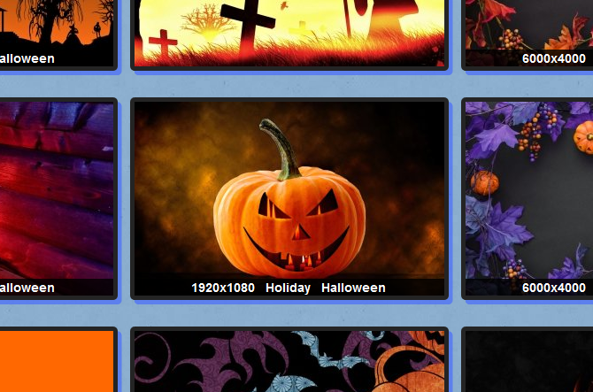 A selection of Halloween wallpapers