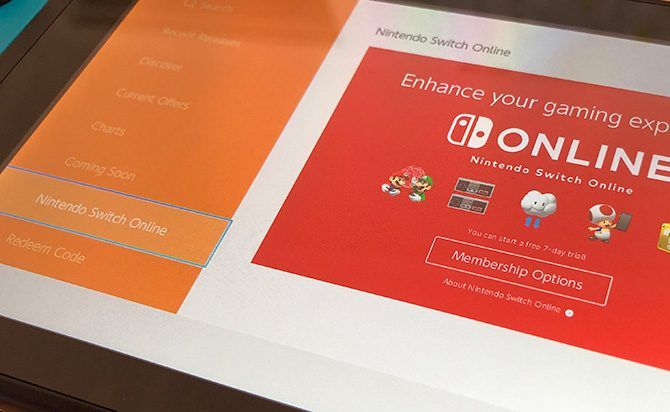 Nintendo Switch Online Sign Up