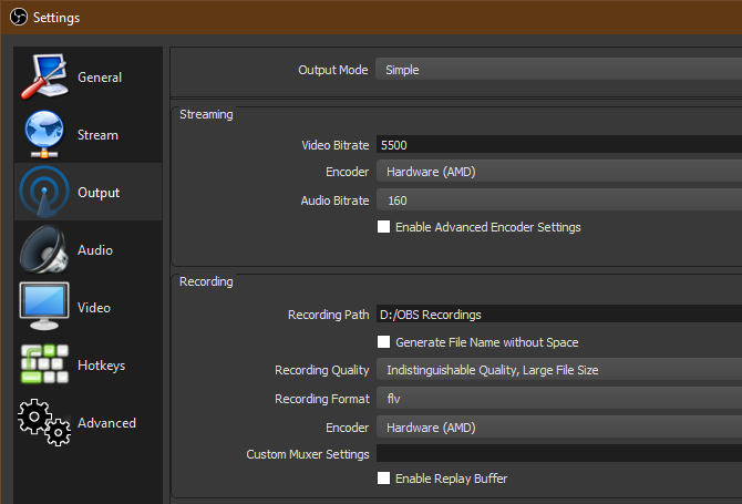 08-OBS-Simple-Recording-Settings