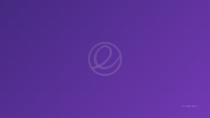 The wallpaper used in the beta version of Elementary OS 5.0 "Juno"
