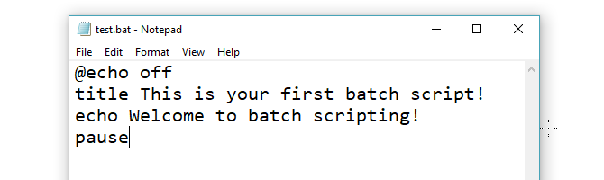 How To Write A Simple Batch Bat File Ask Dr Kotb