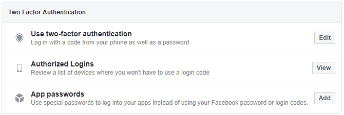 How to set up Facebook's two-factor authentication.