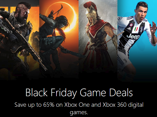 Xbox One Black Friday Digital
