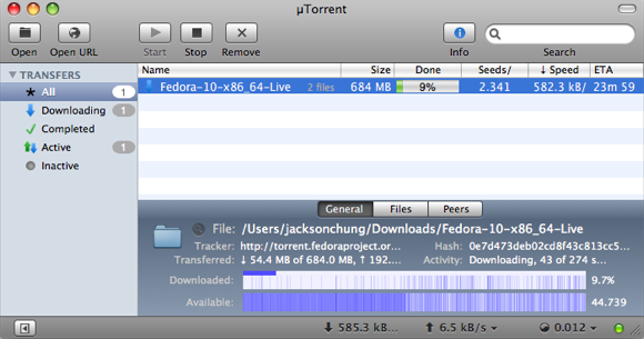 Torrent Info For Mac
