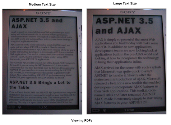 convert scanned pages to ereader