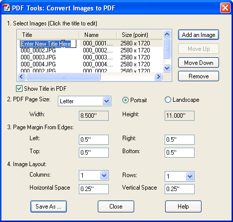 How To Convert Scanned Pages Into eReader eBook Format pdftool images pdf