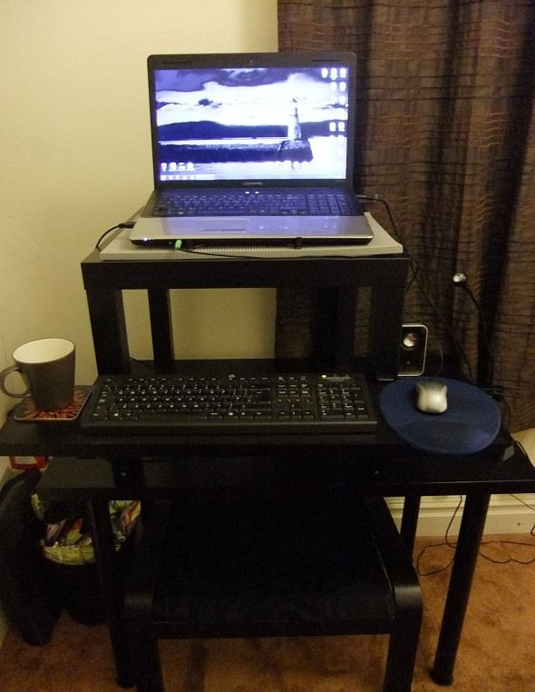 How To Build A Cheap Standing Desk From Ikea And What It S Like
