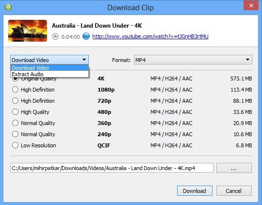 4k Video Downloader Makes It Easy To Get Videos From Youtube