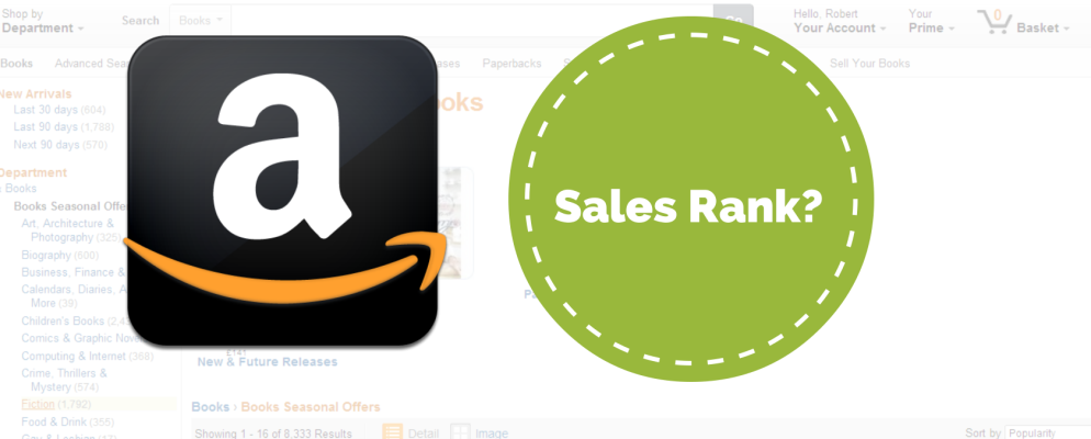 Current Amazon Sales Rank Chart