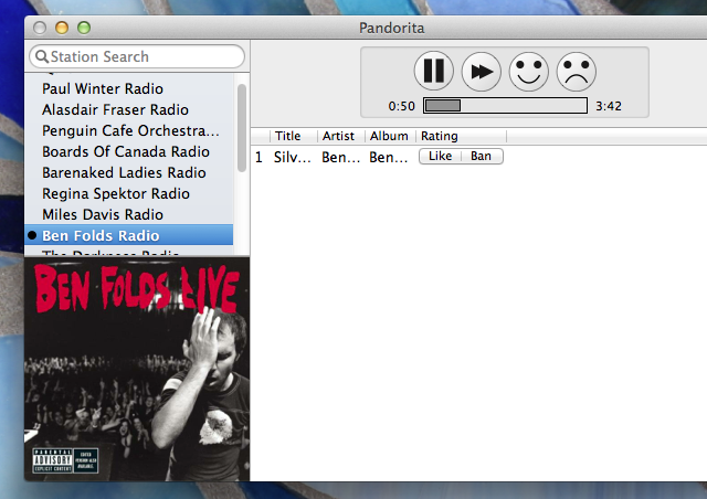Pandora Radio App Para Mac