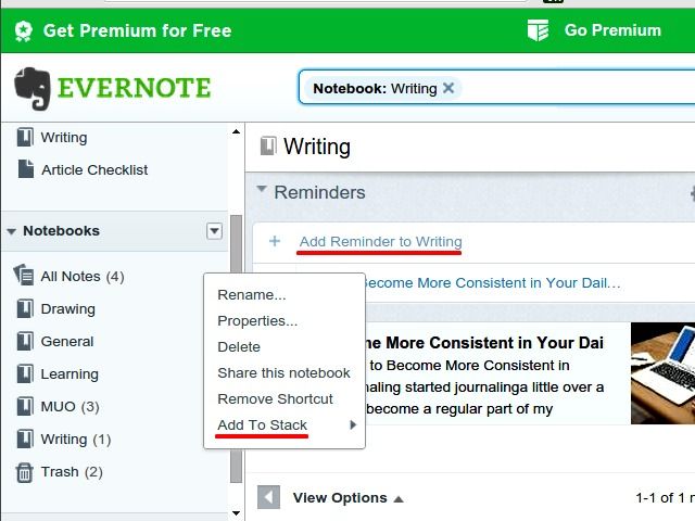 Nested Tags Evernote