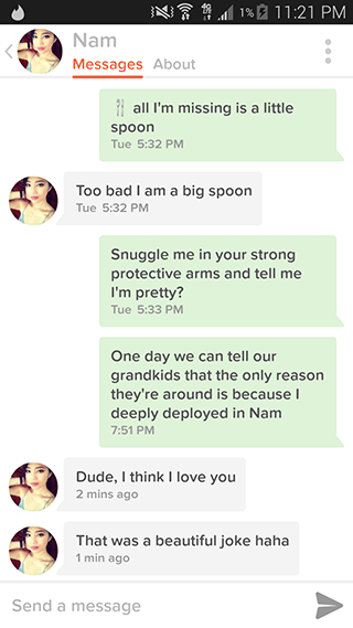 Dating online pick up lines