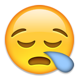 sleepy tired sick emoji emoticon