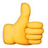thumbs up emoji emoticon