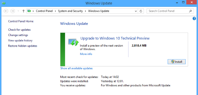 free download upgrade windows 7 to windows 10