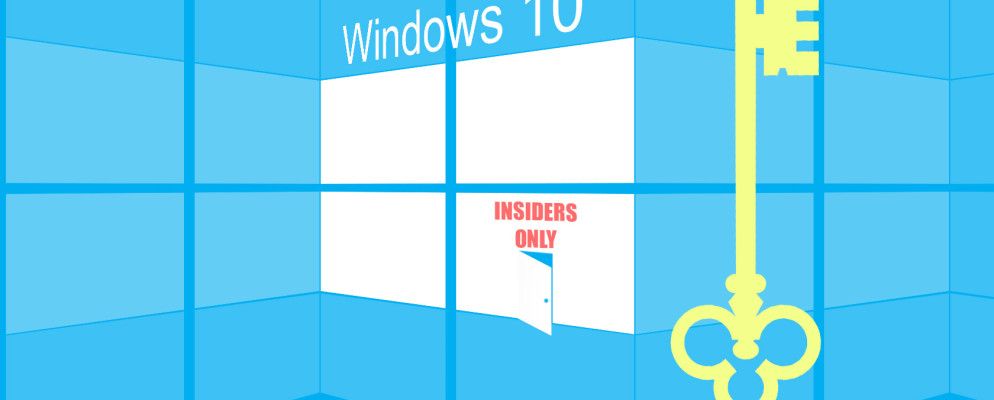 Be the First to Test New Windows 10 Builds as Windows Insider