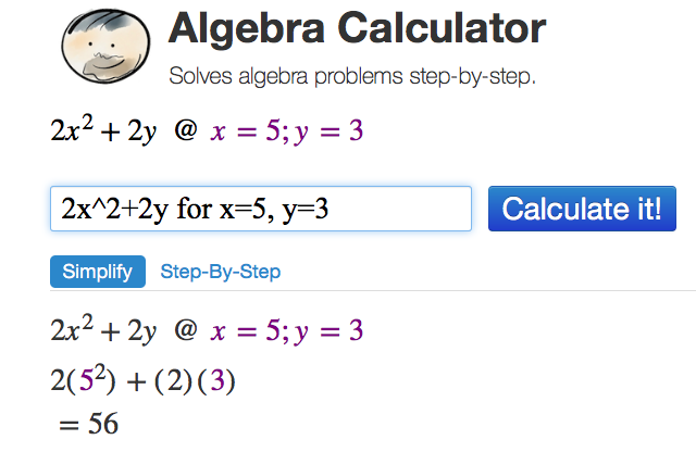 My algebra solver