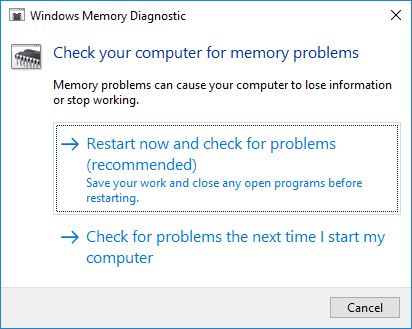 windows-diagnostic-memory
