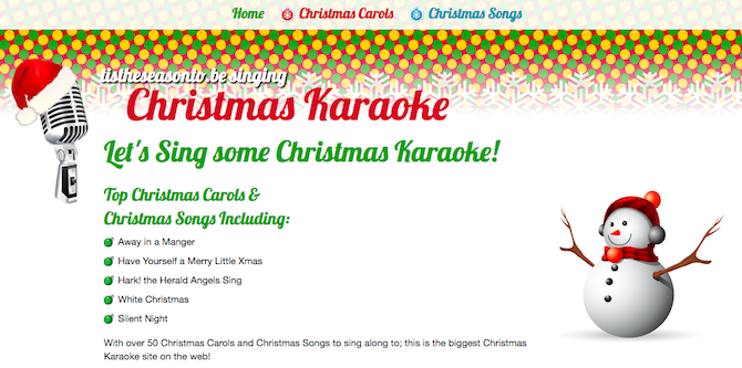 5 Sites for Free Christmas Carols, Karaoke, and Festive Songs