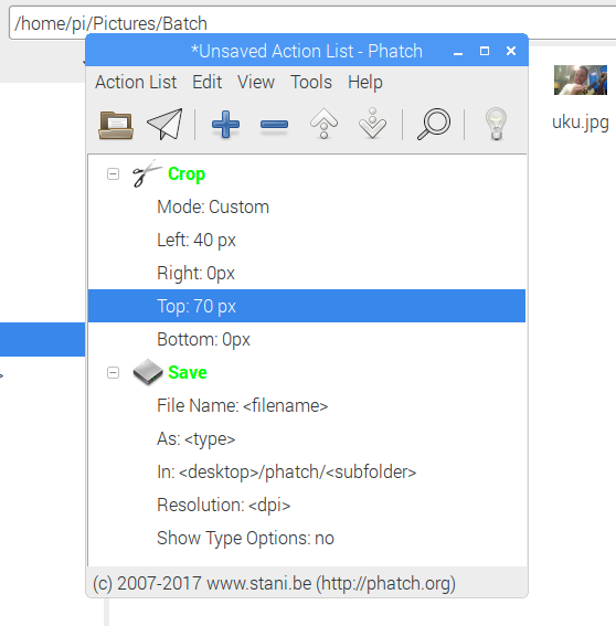 How to Easily Crop and Resize Images in Linux muo creative linux croptools phatch