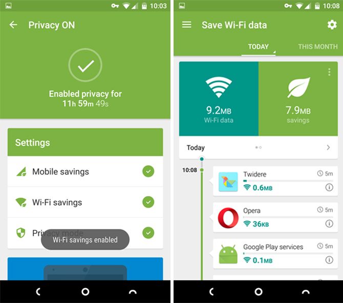 4 Ways to Reduce Your Mobile Internet Data Usage with Android Apps opera max