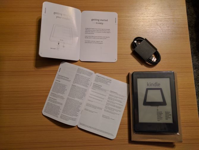 How to Set Up and Use Your Kindle Paperwhite 01 Paperwhite Box Contents