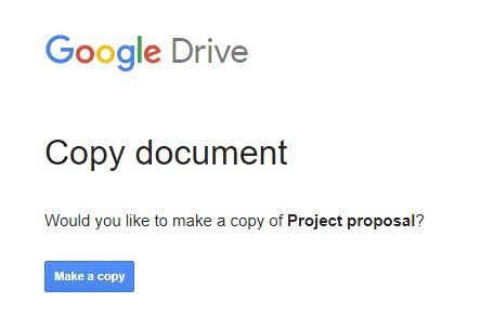 Use This "Make a Copy" Trick When Sharing Google Drive Documents Make A Copy