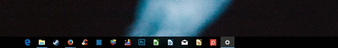 windows 10 taskbar enlarge icons