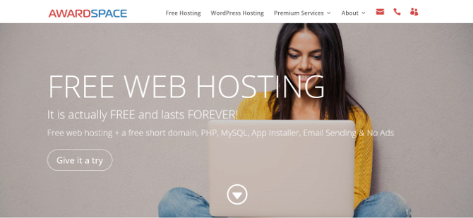 The Best Free Website Hosting Services in 2019 free web host awardspace