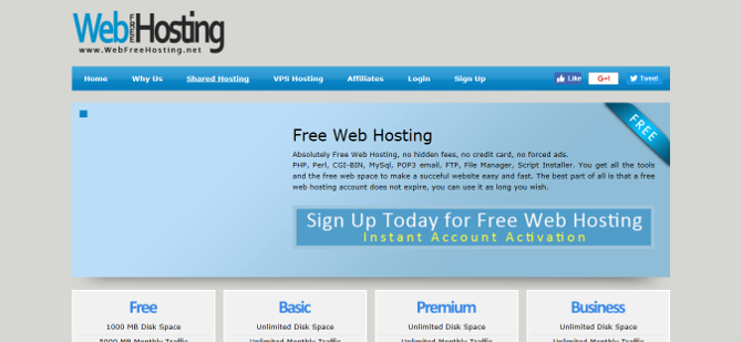 The Best Free Website Hosting Services in 2019 free web host webfreehosting