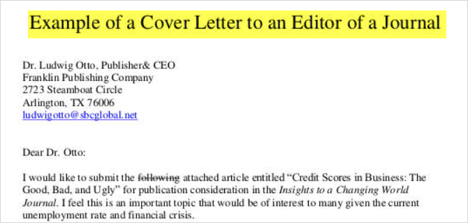How to Write a Cover Letter and Templates to Get Started