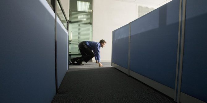 Stupid Yet Entertaining Games to Play in the Office Whilst Your Boss Isn't Looking Office Games Invisible String Crawl 670x335