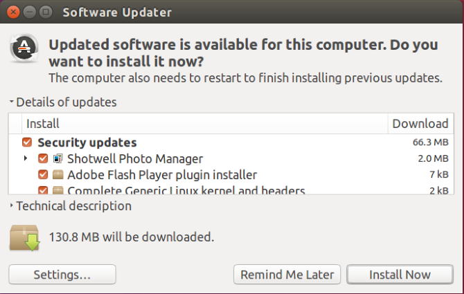 Ubuntu Software Manager