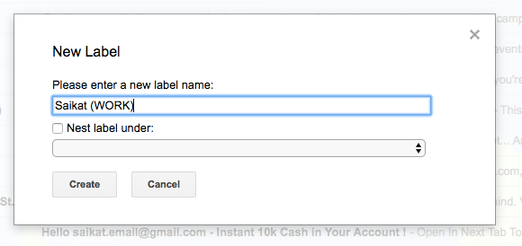 علامة Gmail الجديدة